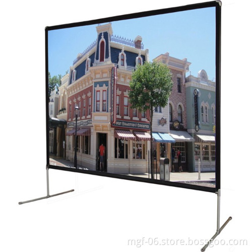 VGOMS7296 Outdoor Entertainment Gear Indoor/Outdoor Super 132" Projection Screen